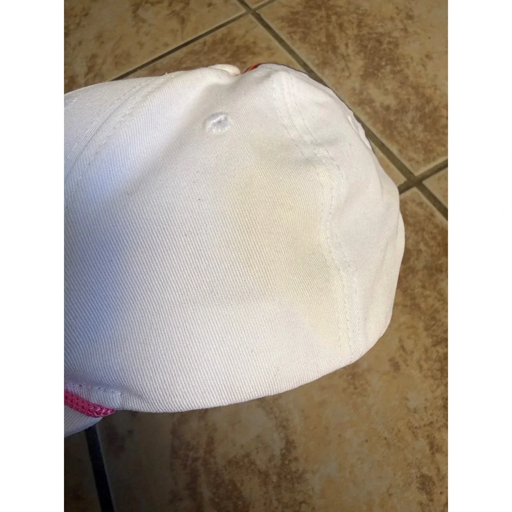 San Diego Padres White Pink Rope Snapback Hat Rainbow Pride Stripe